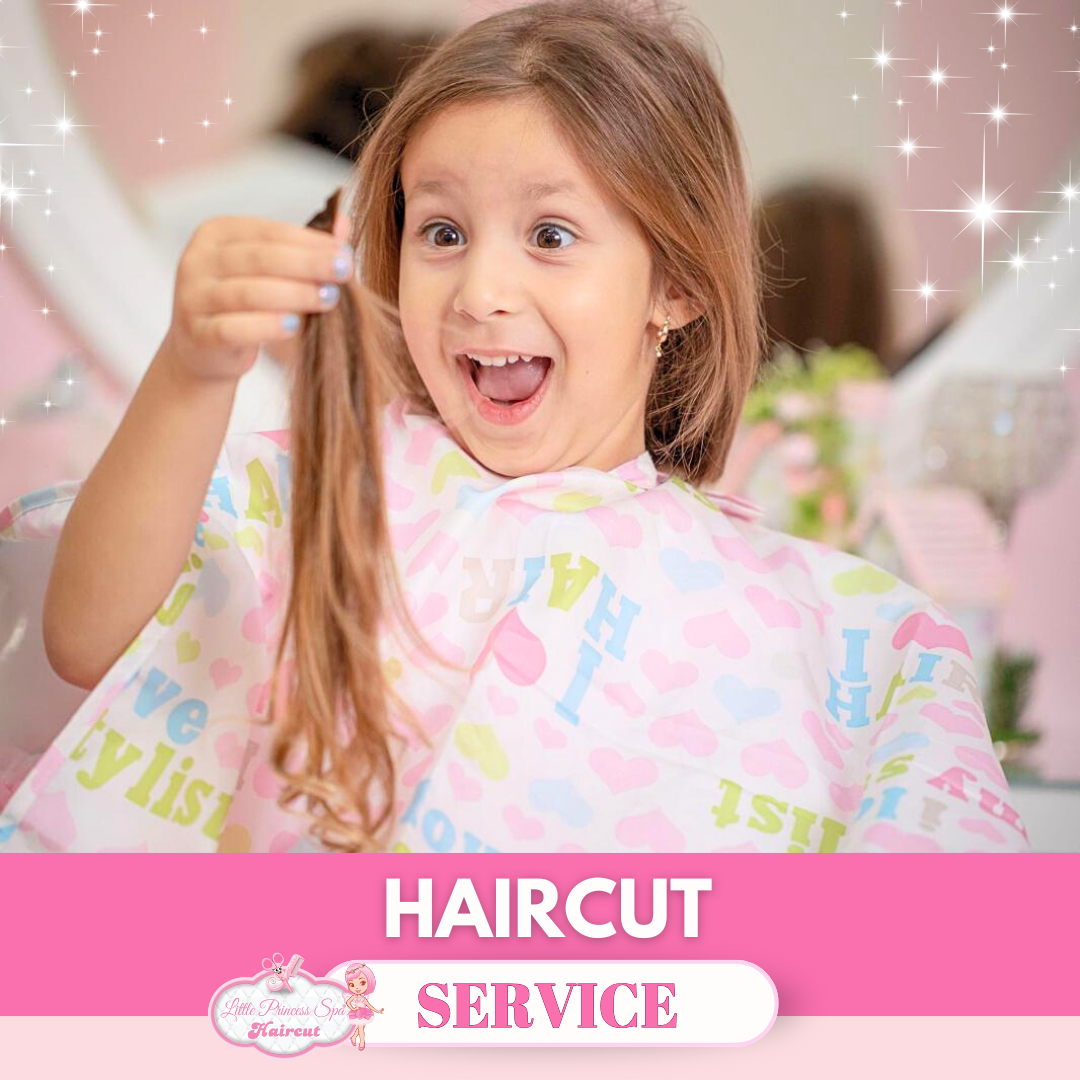 Haircut at Little Princess Spa