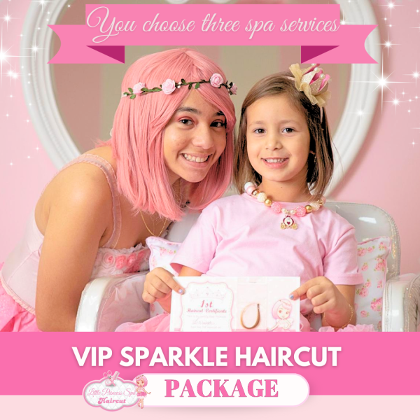 VIP Spakle Package Haircut & Spa