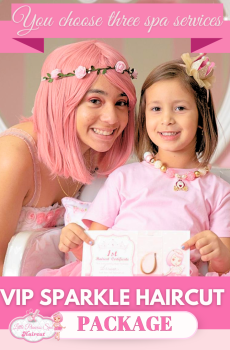 VIP Haircut at Little Princess Spa